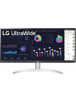 Монитор LG 29" 29WQ600-W IPS UWHD сереб 1ms HDMI DP USB M/M LG 274387364 купить за 25 992 ₽ в интернет-магазине Wildberries