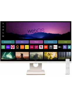 Монитор LG 31.5" 27SR50F-W IPS FHD бел HDMI USB M/M 60Hz 250 LG 274387517 купить за 26 179 ₽ в интернет-магазине Wildberries