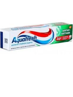 Зубная паста Аквафреш "Mild Minty" Мягко-мятная 50 мл Aquafresh 274394971 купить за 144 ₽ в интернет-магазине Wildberries