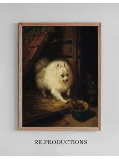 Постер An Unwelcome Intruder - Henriëtte Ronner-Knip