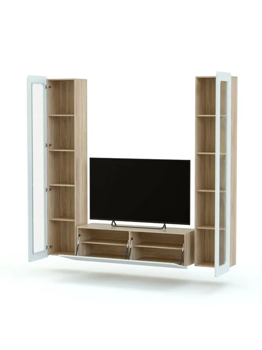 BestMebel Стенка Модерно 11.1 BMS, 230х40х170 см, 40x170 см, фото 2