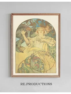 Постер De Forest Phonofilm - Alphonse Mucha