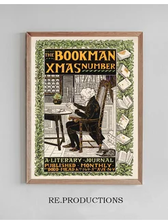 Постер The bookman Xmas number - Louis Rhead