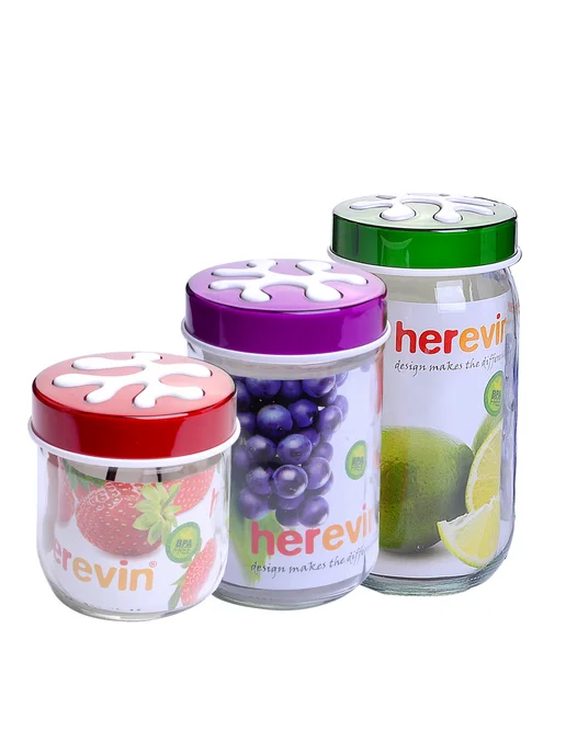 Банка для сыпучих продуктов стекло с крышкой 660 мл - фото 11