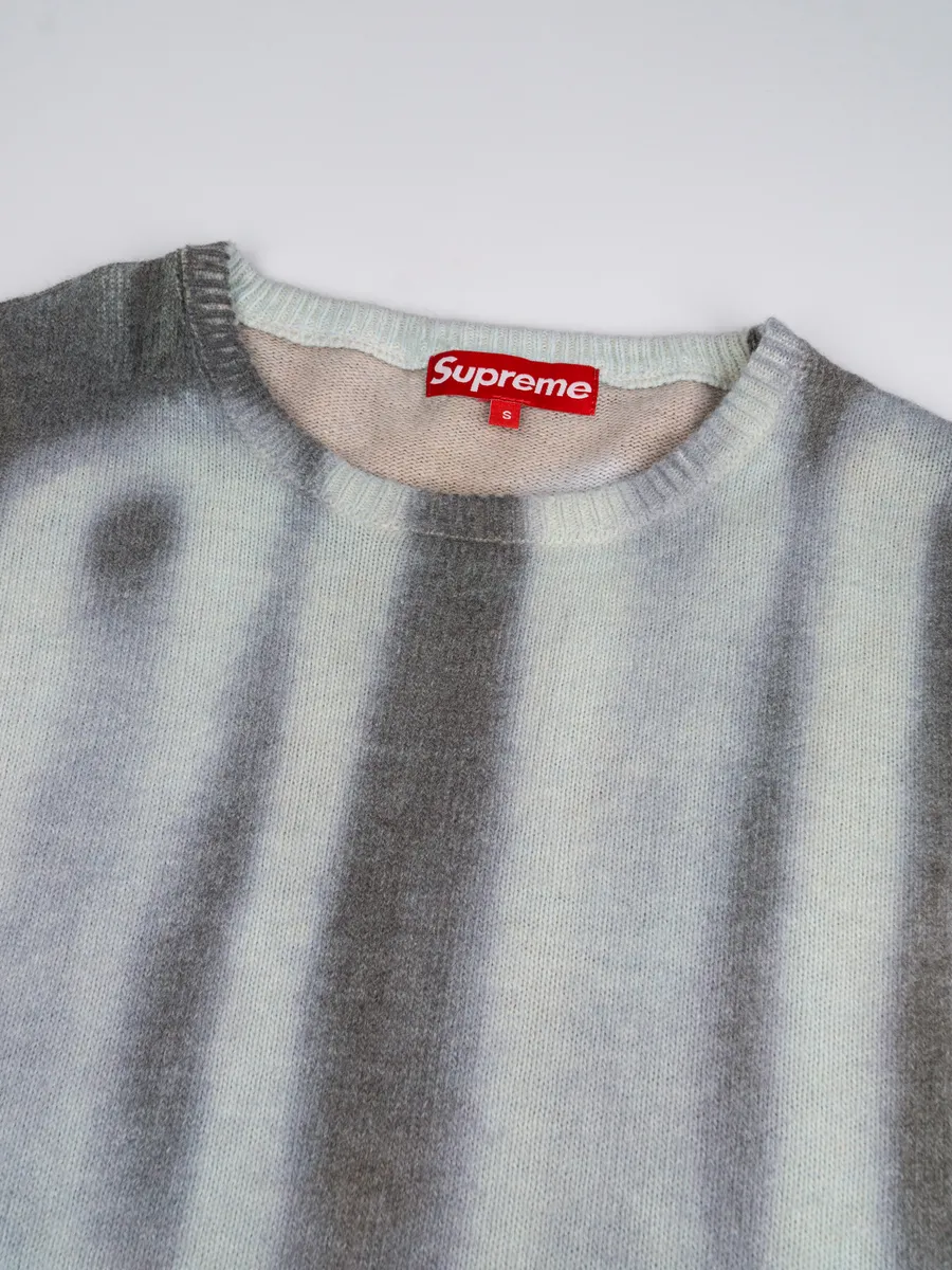 Свитер Суприм Blurred Logo Sweater Supreme 274524198 купить
