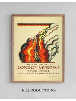 Постер London History at the - Edward McKnight Kauffer