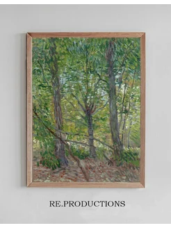 Постер Trees - Vincent van Gogh