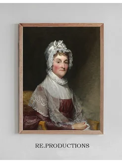 Постер Abigail Smith Adams (Mrs. John - Gilbert Stuart