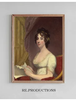 Постер Anna Maria Brodeau Thornton (Mrs - Gilbert Stuart