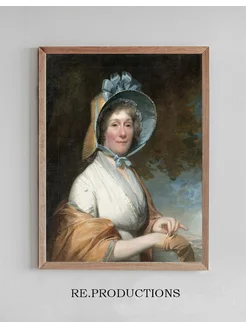 Постер Henrietta Marchant Liston (Mrs - Gilbert Stuart