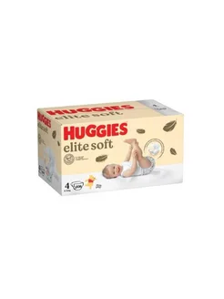 Подгузники детские "Elite Soft", New, размер 4, 8-14 кг Huggies 274592934 купить за 5 447 ₽ в интернет-магазине Wildberries