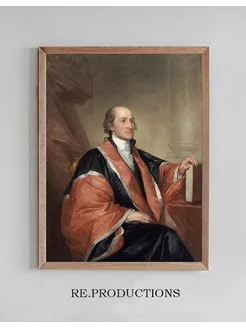 Постер John Jay - Gilbert Stuart