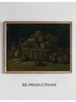 Постер Basket of apples - Vincent van Gogh