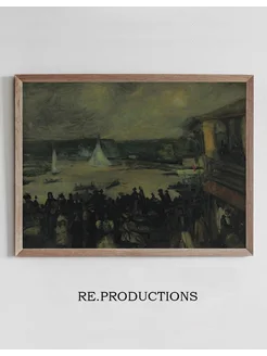 Постер Sailing Boats – Paris - William James Glackens