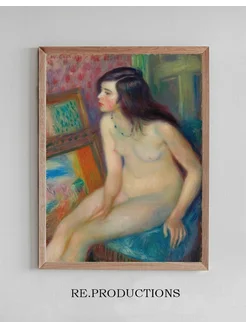 Постер Temple Gold Medal Nude - William James Glackens