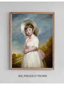 Постер Miss Juliana Willoughby - George Romney