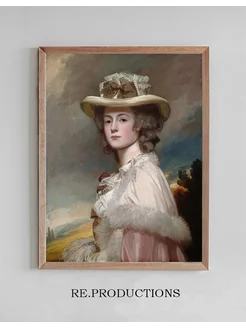 Постер Mrs. Davies Davenport - George Romney