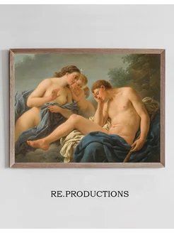 Постер Diana and Endymion - Louis-Jean-François Lagrenée