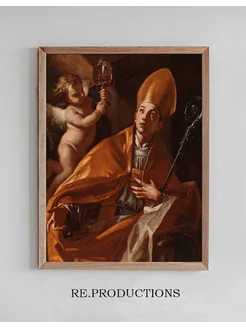 Постер The Miracle of San Gennaro - Francesco Solimena