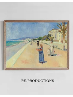 Постер MorgenPå Promenade Des Anglais - Edvard Munch