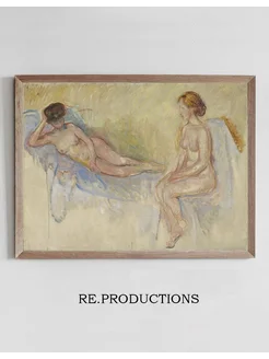 Постер Two Nudes - Edvard Munch