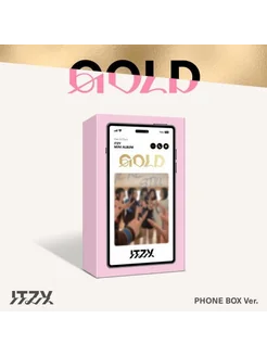 Альбомы ITZY - GOLD (PHONE BOX Ver )