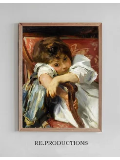 Постер Portrait Of A Child - John Singer Sargent