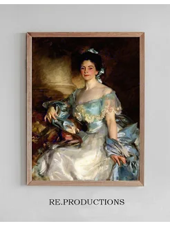 Постер Portrait Of Mrs A Lawrence - John Singer Sargent