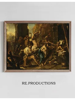 Постер The Temptation Of Saint Anthony - Sebastiano Ricci