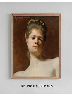 Постер Blonde model - John Singer Sargent