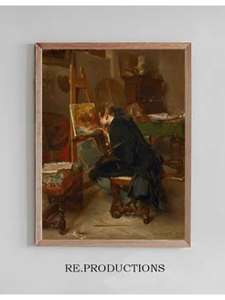 Постер A Painter - Ernest Meissonier