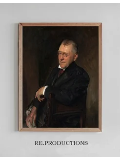 Постер Portrait of James Whitcomb - John Singer Sargent