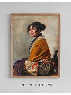 Постер Portrait Lili Marberg - Leopold Schmutzler