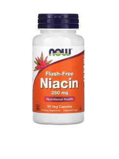 Ниацин Niacin Flush Free 250 мг 90 капсул