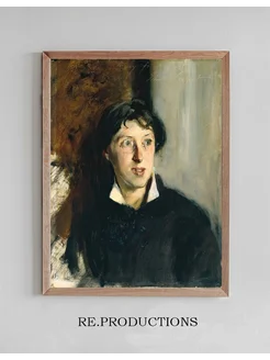 Постер Portrait of Vernon Lee - John Singer Sargent