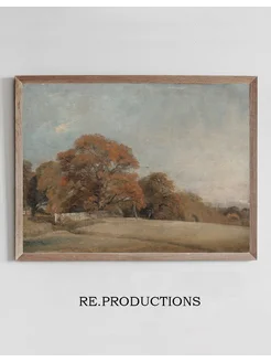 Постер An Autumnal Landscape at East - John Constable