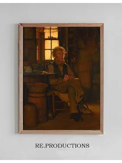 Постер In the Shade - John George Brown