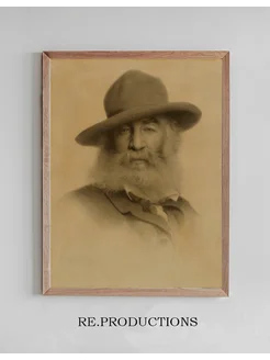 Постер Walt Whitman - Thomas Wilmer Dewing