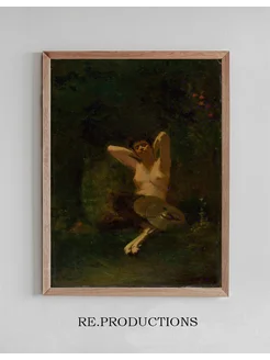 Постер Faun - Thomas Wilmer Dewing