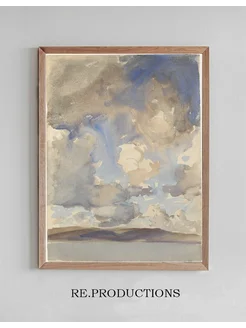 Постер Clouds - John Singer Sargent