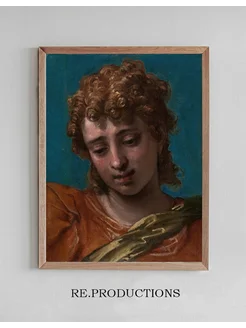 Постер Head of Saint Michael, from the - Paolo Veronese