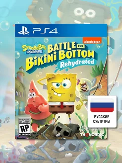 SpongeBob Battle for Bikini Bottom PS4 (диск, рус субтитры)