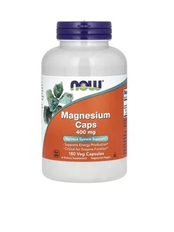 Магний Magnesium 400 мг 180 капсул