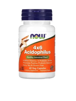 Ацидофилус 4x6 Acidophilus 60 капсул