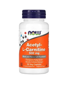 L-Карнитин Acetyl L-Carnitine 500 мг 50 капсул