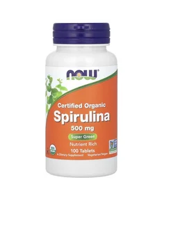 Спирулина Spirulina 500 мг 100 таблеток