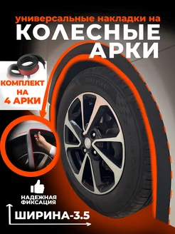 Защитная накладка колесных арок автомобиля