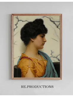 Постер An Arcadian beauty - John William Godward