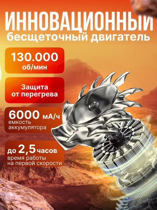 Мощных Воздуходув Мастер Воздуходувка аккумуляторная турбовентилятор, вариант, фото 3