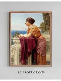 Постер The Belvedere - John William Godward